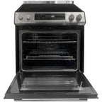  Marathon 30-inch Freestanding Electric Range with True Convection Self-Clean MSCER3080SS IMAGE 3
