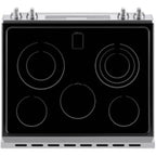  Marathon 30-inch Freestanding Electric Range with True Convection Self-Clean MSCER3080SS IMAGE 6