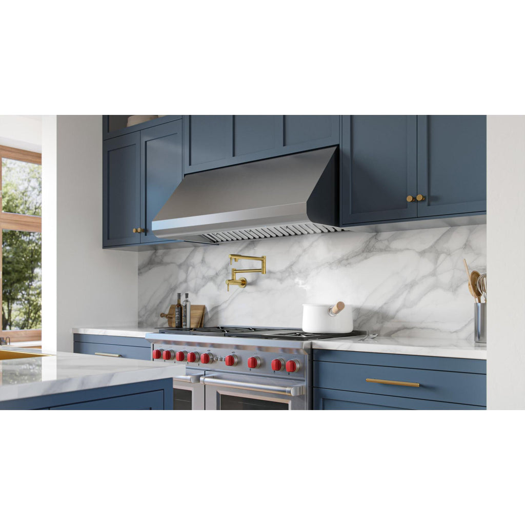  Broan 42-inch Wall Mount Range Hood E6042TSSM IMAGE 5