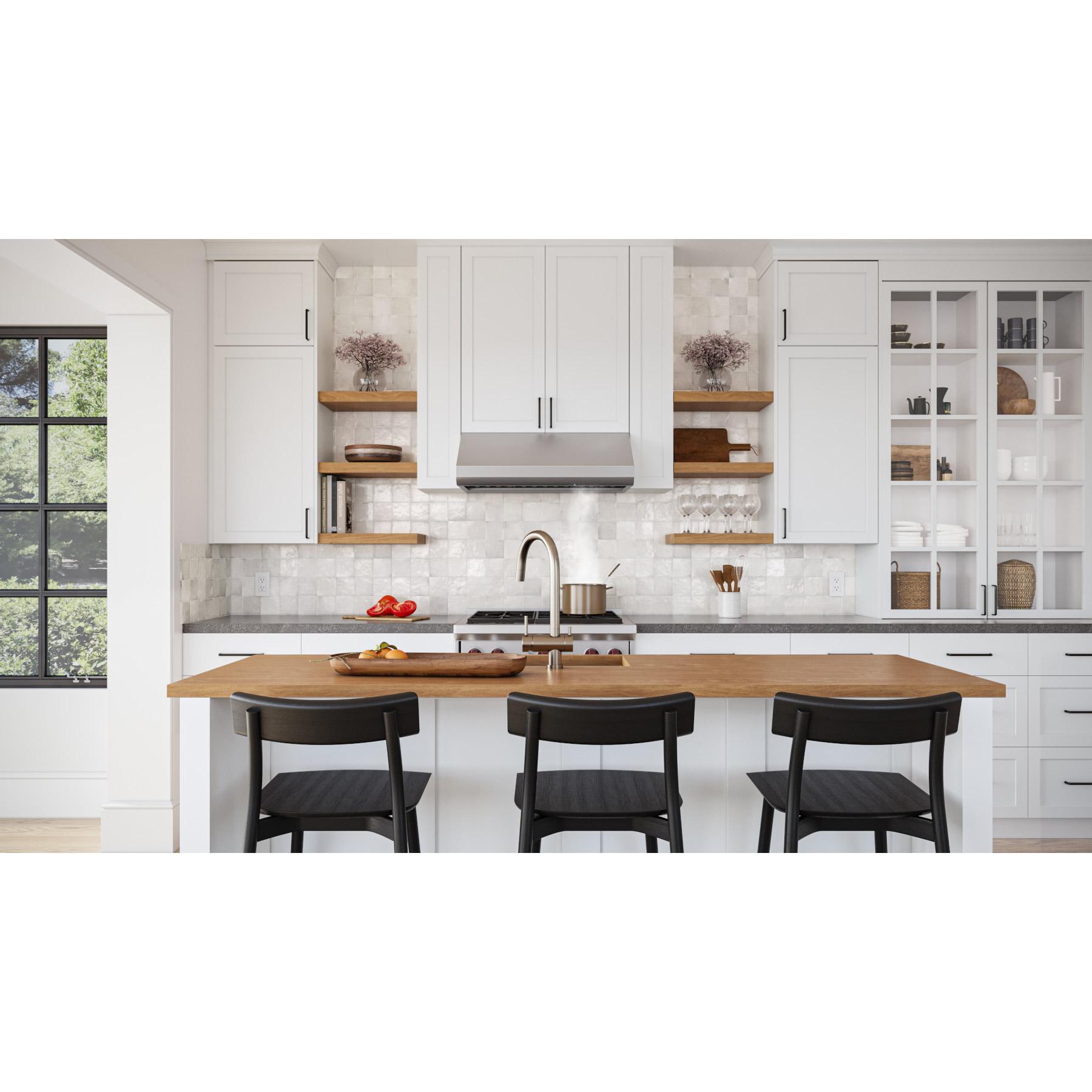  Broan 36-inch Wall Mount Range Hood E6436SSM IMAGE 6