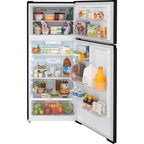  Frigidaire 27 9/16-inch, 16 cu. ft. Freestanding Top Freezer Refrigerator FRTE1622AB IMAGE 2