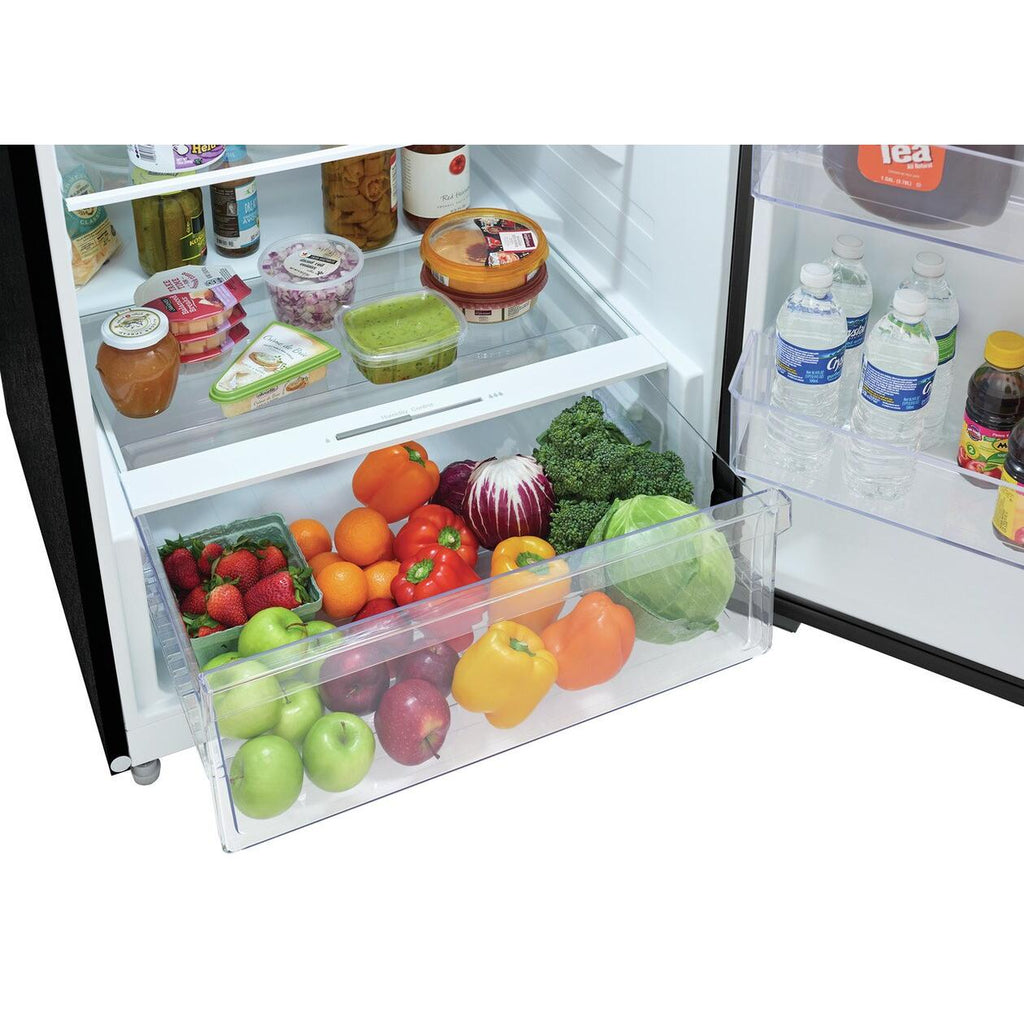  Frigidaire 27 9/16-inch, 16 cu. ft. Freestanding Top Freezer Refrigerator FRTE1622AB IMAGE 4