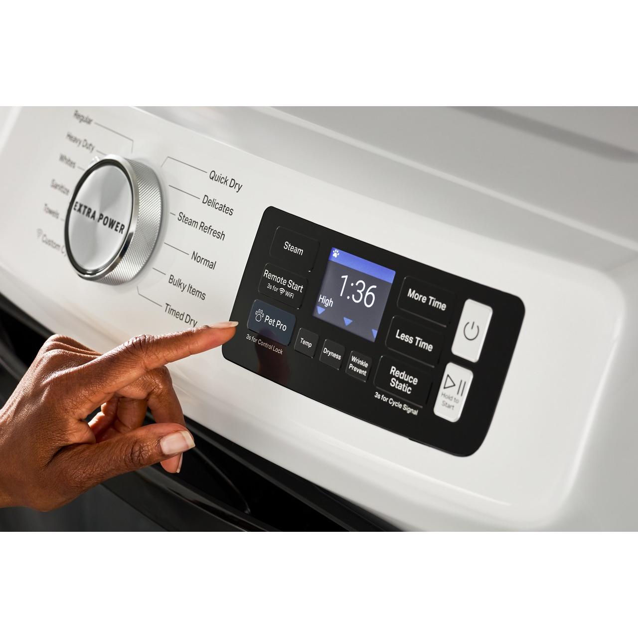  Maytag 7.4 cu. ft. Electric Dryer with Pet Pro Option YMED7020RW IMAGE 12