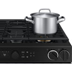  Samsung 30-inch Slide-in Dual Fuel Range with Wi-Fi NSY6DG8550SRAC IMAGE 11