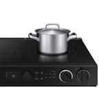  Samsung 30-inch Slide-in Electric Range with Wi-Fi NSE6DG8550SRAC IMAGE 11