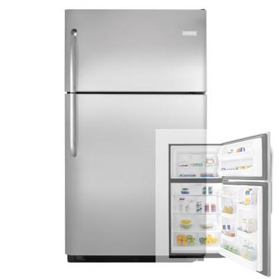  Frigidaire 30-inch, 20.5 cu. ft. Top Freezer Refrigerator FFHT2142LS IMAGE 2