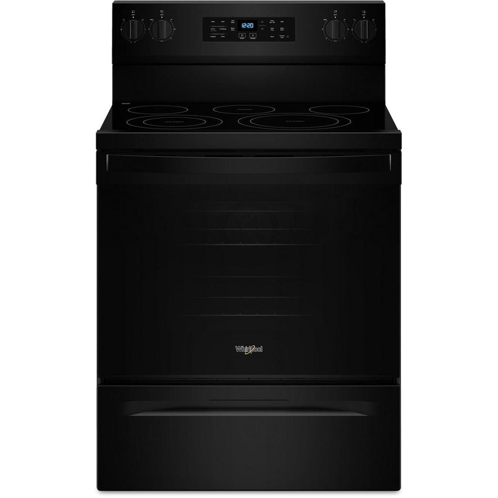  Whirlpool 30-inch Freestanding Electric Range with Air Fry YWFES5030RB IMAGE 1