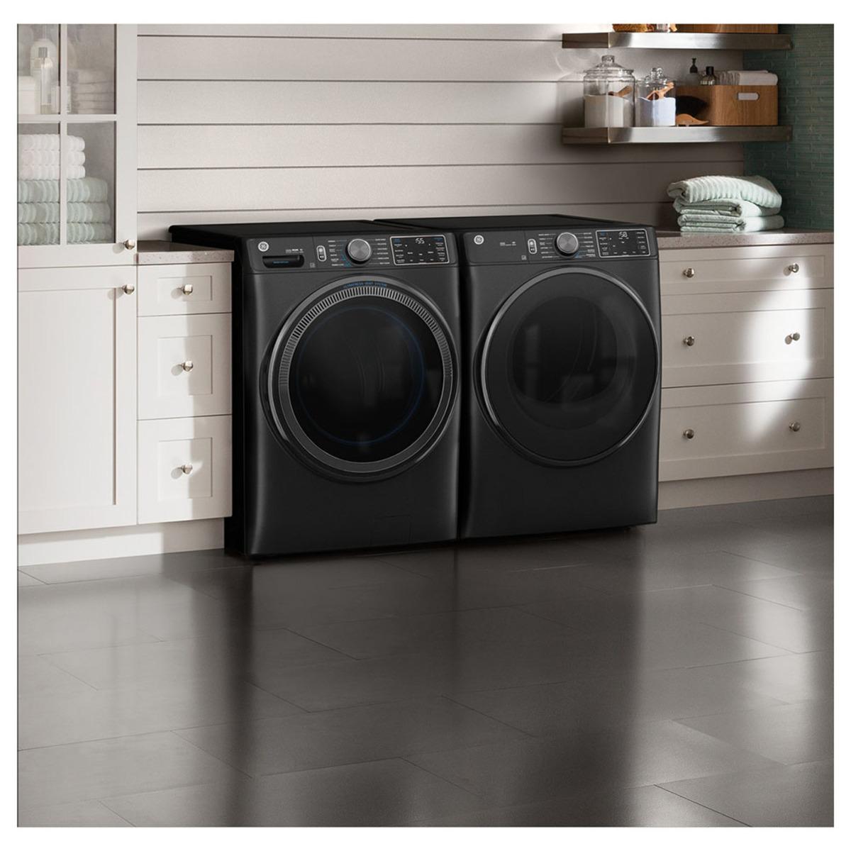  GE 7.8 cu. ft. Electric Dryer with Steam and Sanitize GFD65ESMVDS IMAGE 4
