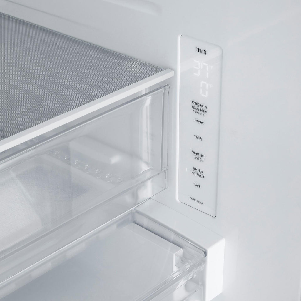  LG 33-inch 25.1 cu. ft. 3-door french door refrigerator LF25S6200D IMAGE 7