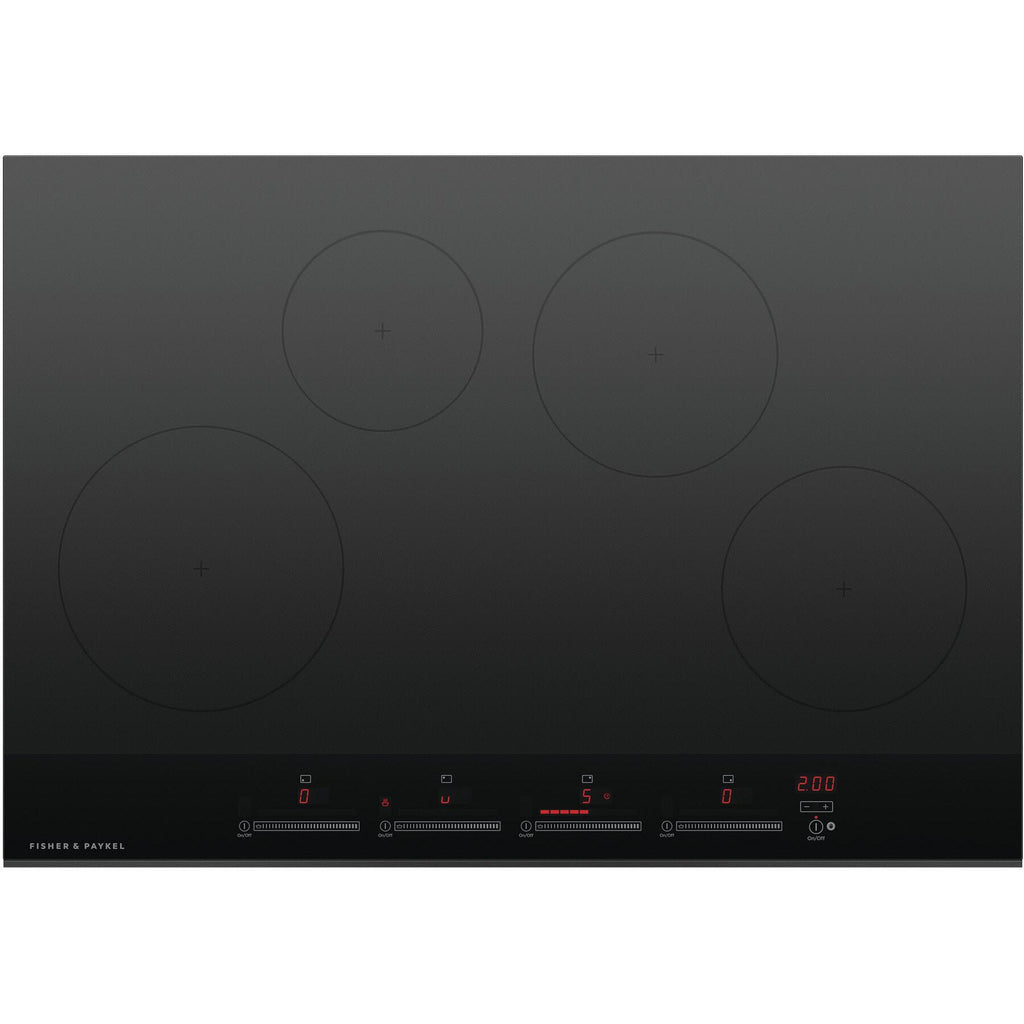  Fisher & Paykel 30-inch Built-in Electric Induction Cooktop with 4 Cooking Zones CI304DTB4BF IMAGE 1