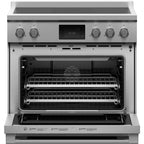 Fisher & Paykel 36-inch Freestanding Electric Range RIV3365BF IMAGE 2