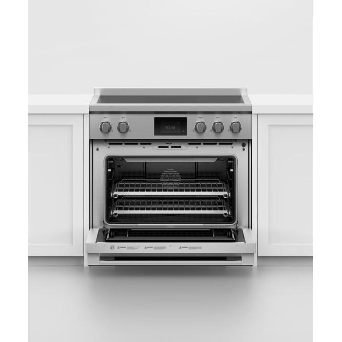  Fisher & Paykel 36-inch Freestanding Electric Range RIV3365BF IMAGE 5