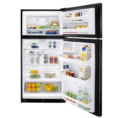  Frigidaire 28-inch, 16.5 cu. ft. Top Freezer Refrigerator FFTR1715LB IMAGE 3