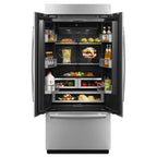  JennAir 36-inch, 20.8 cu. ft. Built-in French 3-Door Refrigerator with Interior Ice Maker JF36NXFXDEBF IMAGE 9