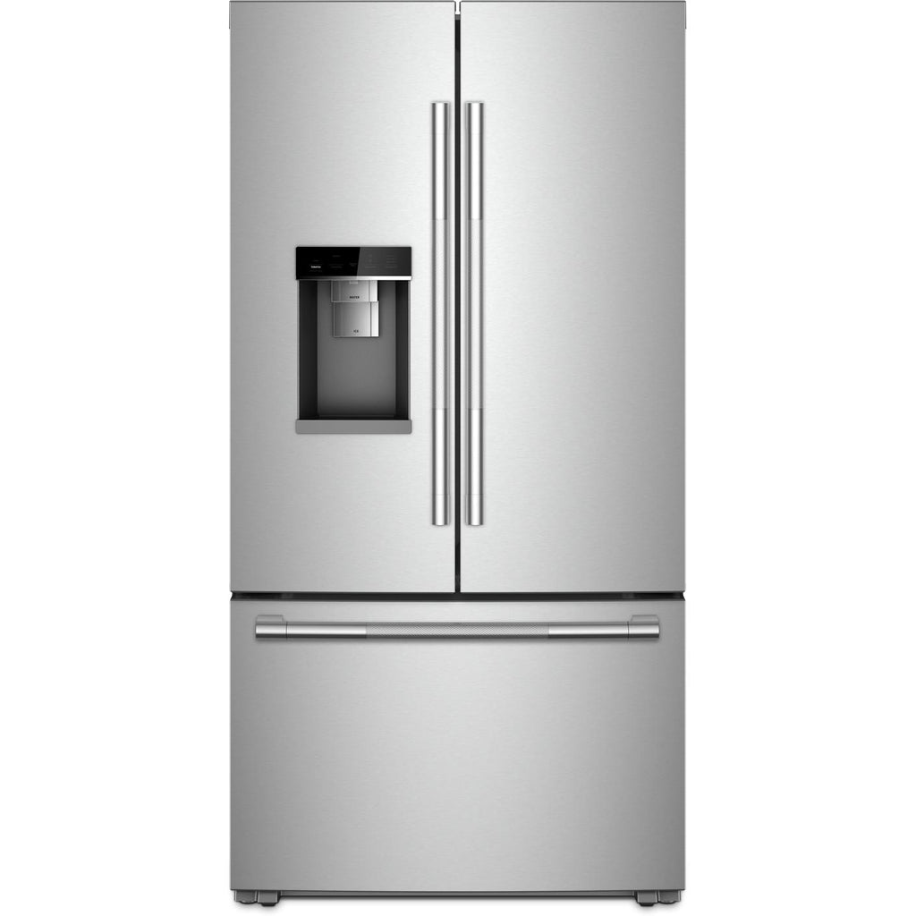  JennAir 36-inch Counter-Depth French 3-Door Refrigerator with Twin Fresh™ Climate Control System JFFCC72EHLBF IMAGE 1