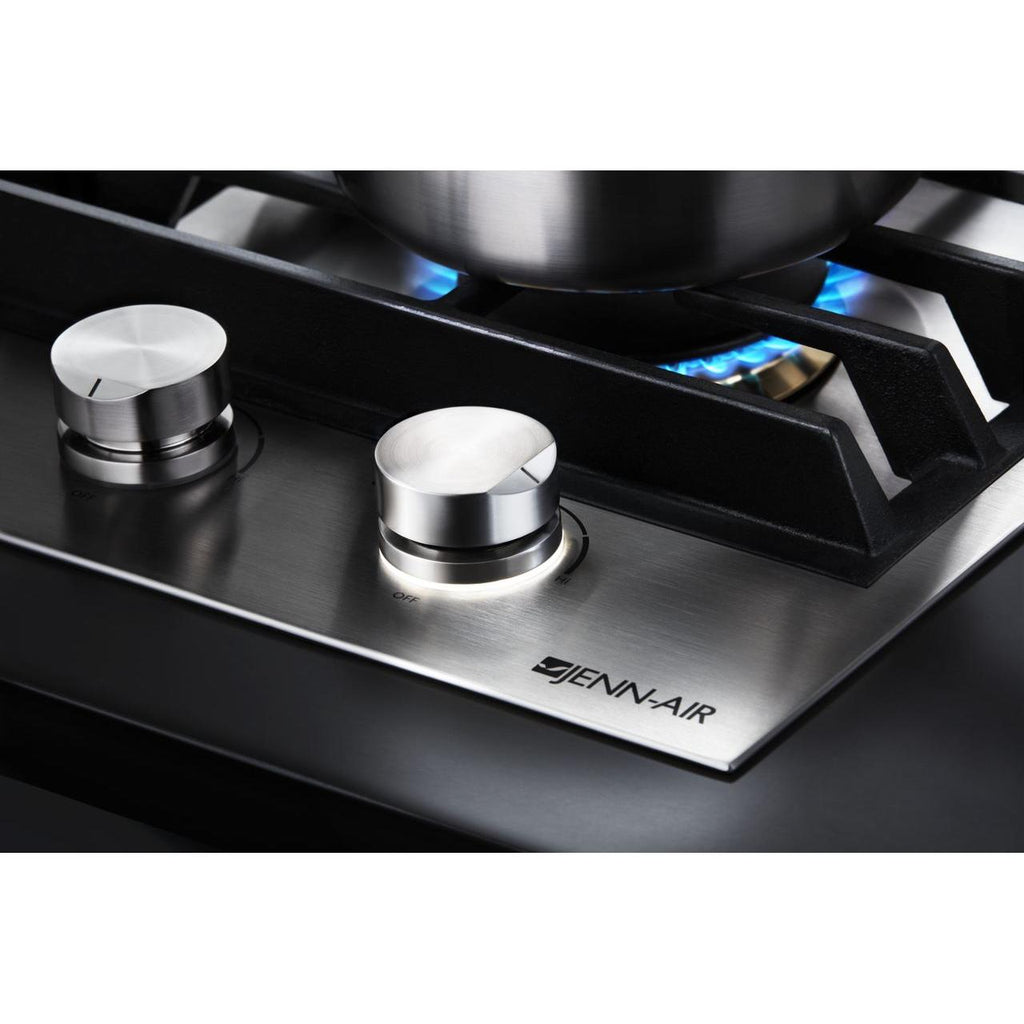  JennAir 36-inch Built-In Gas Cooktop JGC3536GSBF IMAGE 2