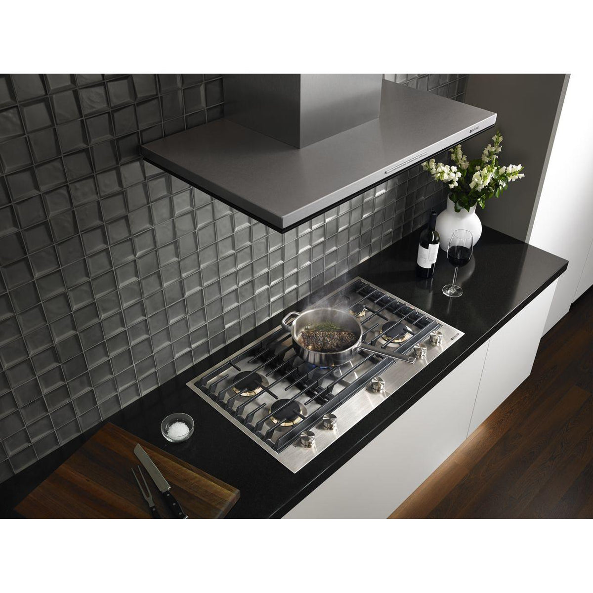  JennAir 36-inch Built-In Gas Cooktop JGC3536GSBF IMAGE 5