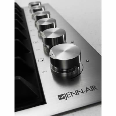  JennAir 36-inch Built-In Gas Cooktop JGC7636BSBF IMAGE 6