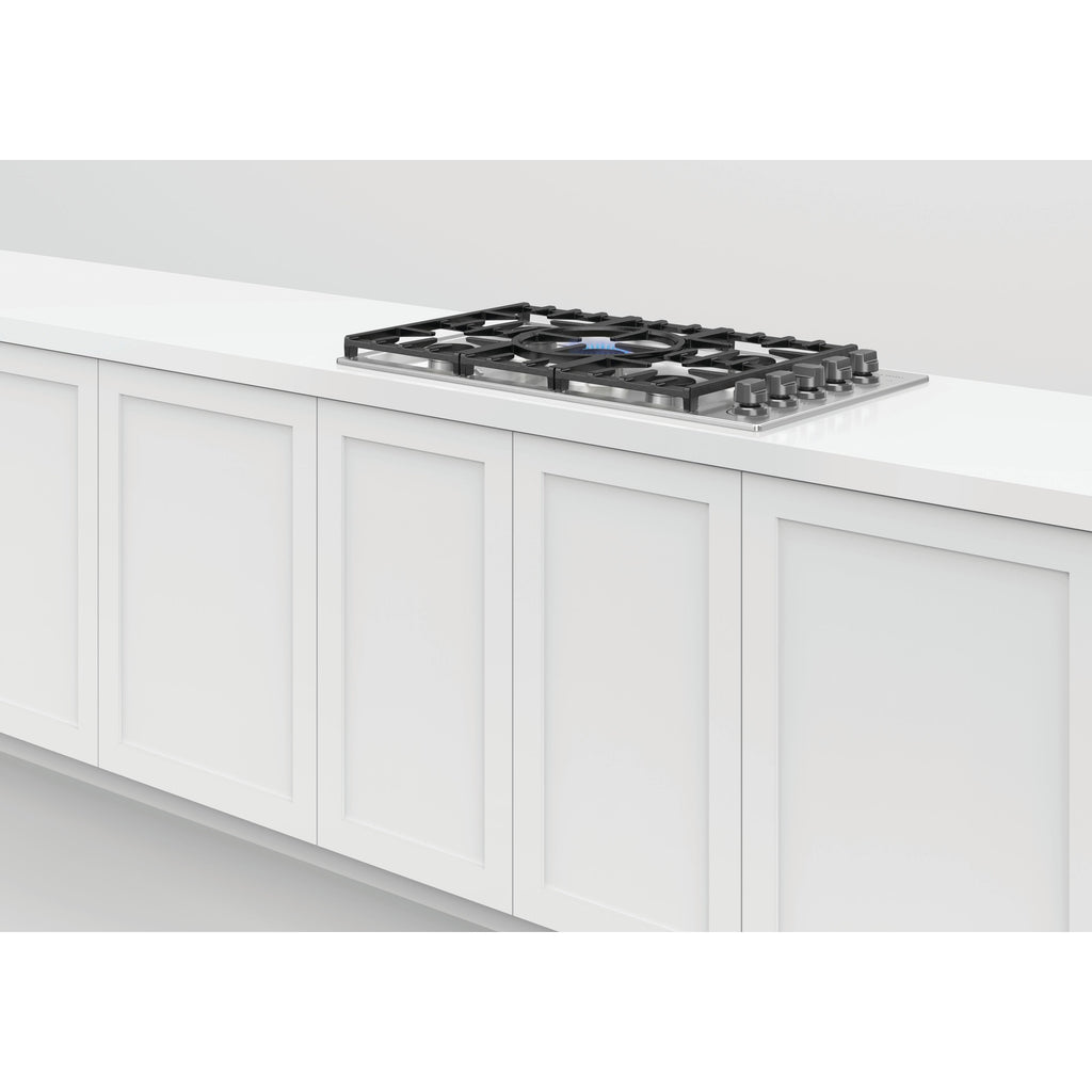 Fisher & Paykel 36-inch Built-in Gas Cooktop with 5 Burners CDV3365HNBF IMAGE 3
