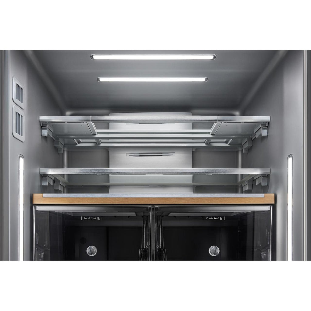  KitchenAid 36-inch, 19.4 cu. ft. Counter-Depth French 4-Door Refrigerator with Water and Ice Dispensing System KRQC736RPS IMAGE 10