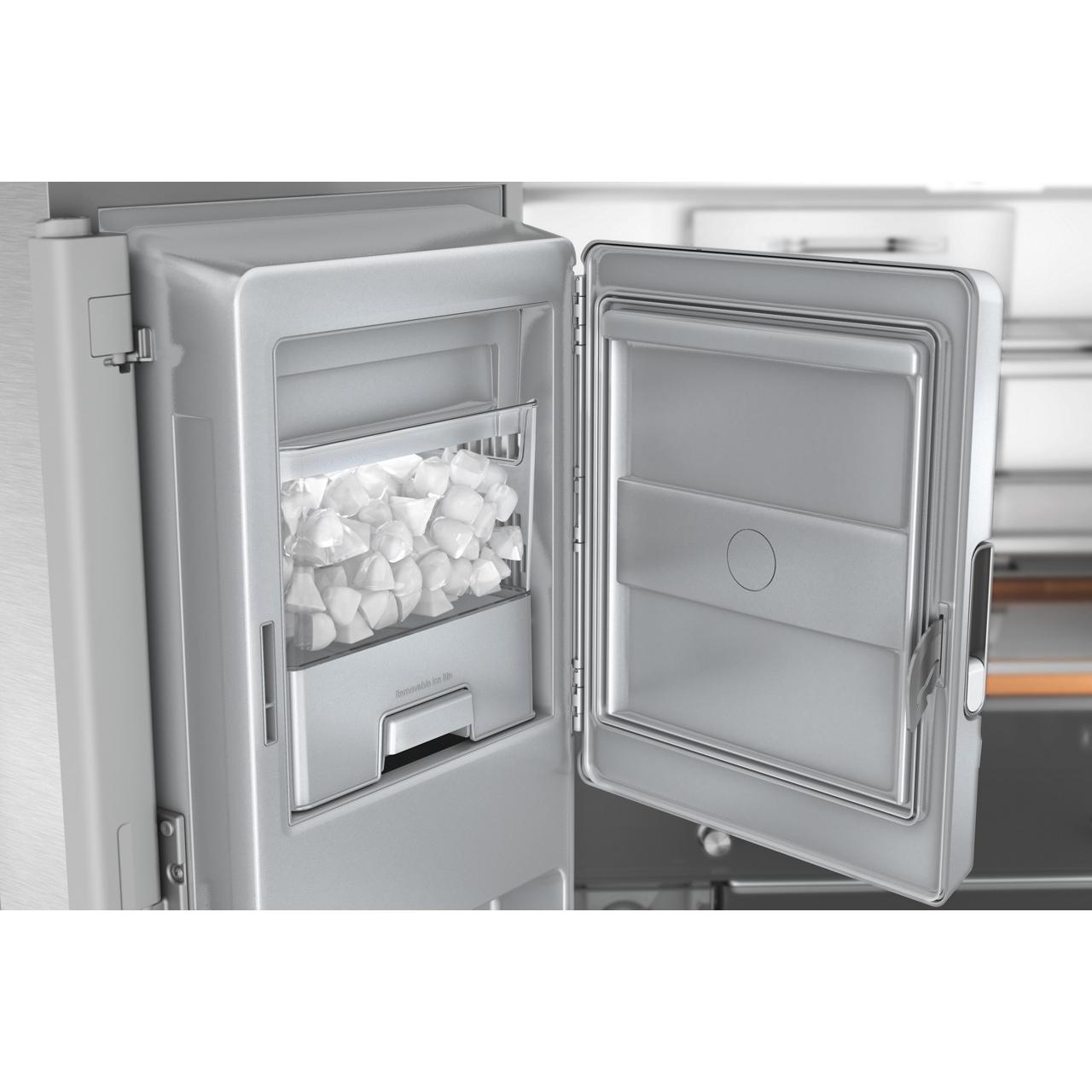  KitchenAid 36-inch, 19.4 cu. ft. Counter-Depth French 4-Door Refrigerator with Water and Ice Dispensing System KRQC736RPS IMAGE 7
