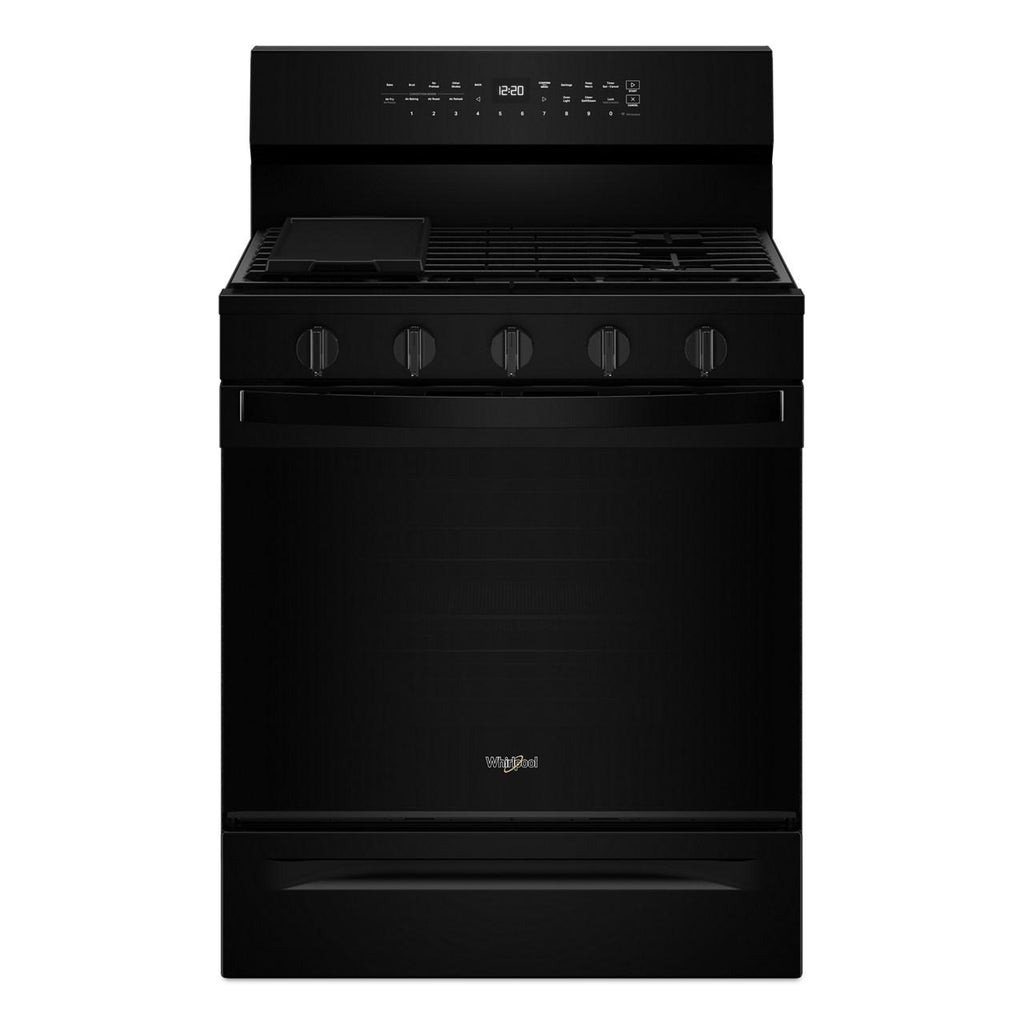  Whirlpool 30-inch Freestanding Gas Range with Air Fry Technology WFGS7530RB IMAGE 1