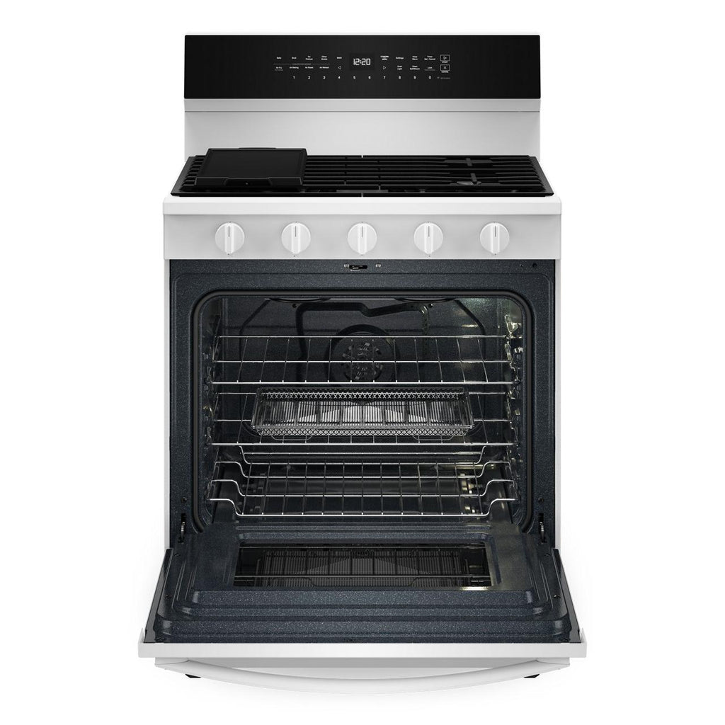  Whirlpool 30-inch Freestanding Gas Range with Air Fry Technology WFGS7530RW IMAGE 3