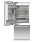  Fisher & Paykel 36-inch, 19.2 cu. ft. Integrated Bottom Freezer Refrigerator RS3684WLUVE1 IMAGE 4