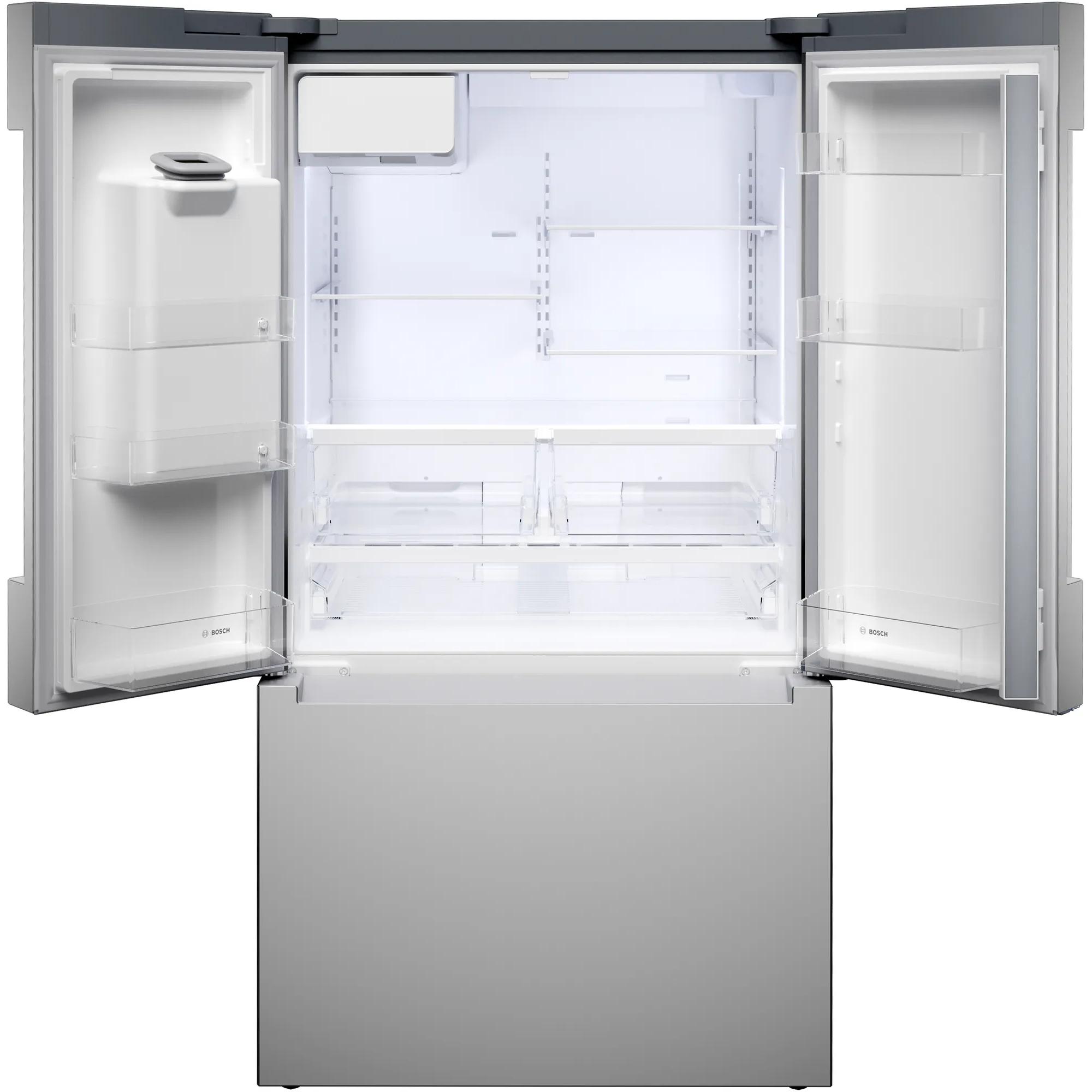 Bosch 36-inch, 26 cu. ft. French 3-Door Refrigerator B36FD10ENS IMAGE 3