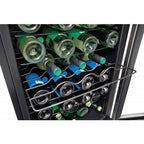  Frigidaire 4.6 cu. ft. 42-bottle Freestanding Wine Cooler FFWC42F5LS IMAGE 2