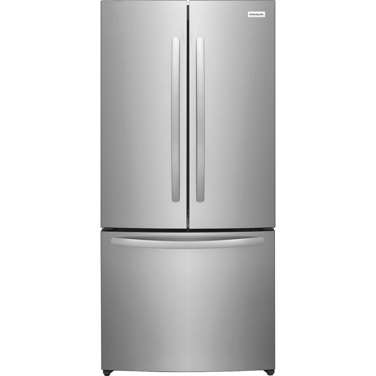  Frigidaire 17.6 Cu. Ft. Counter-Depth French 3-Door Refrigerator FRFG1813AV IMAGE 1