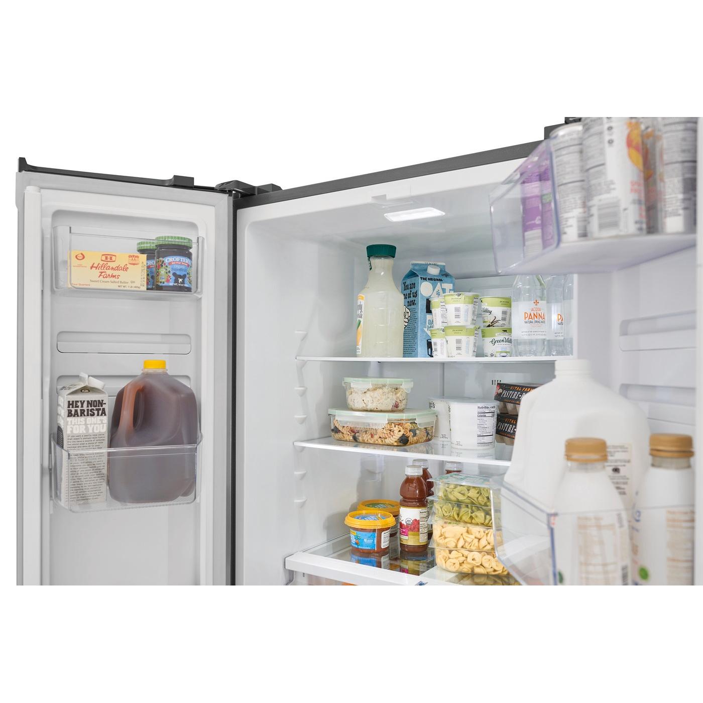  Frigidaire 17.6 Cu. Ft. Counter-Depth French 3-Door Refrigerator FRFG1813AV IMAGE 8