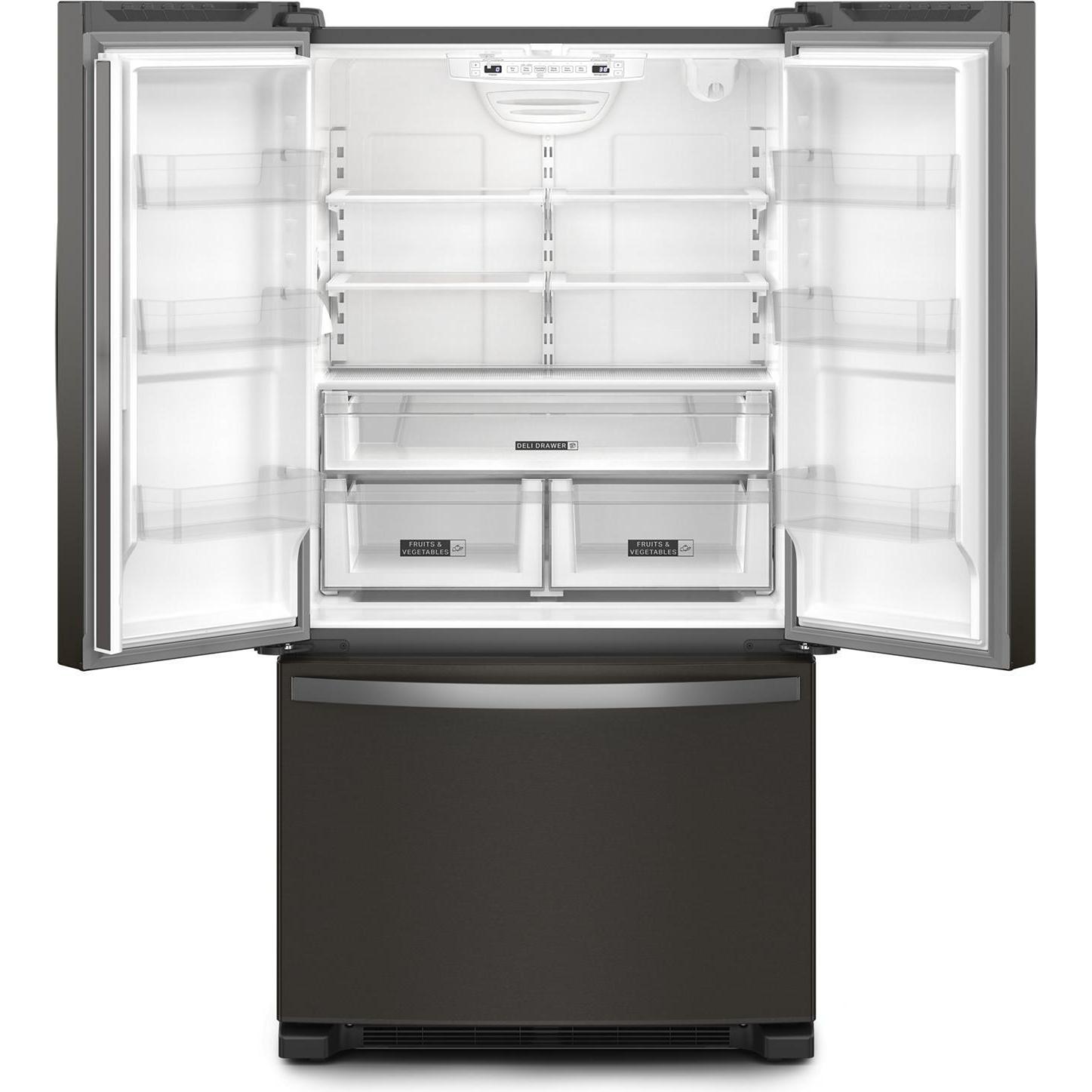  Whirlpool 36-inch French 3-Door Refrigerator WRFC2036RV IMAGE 2