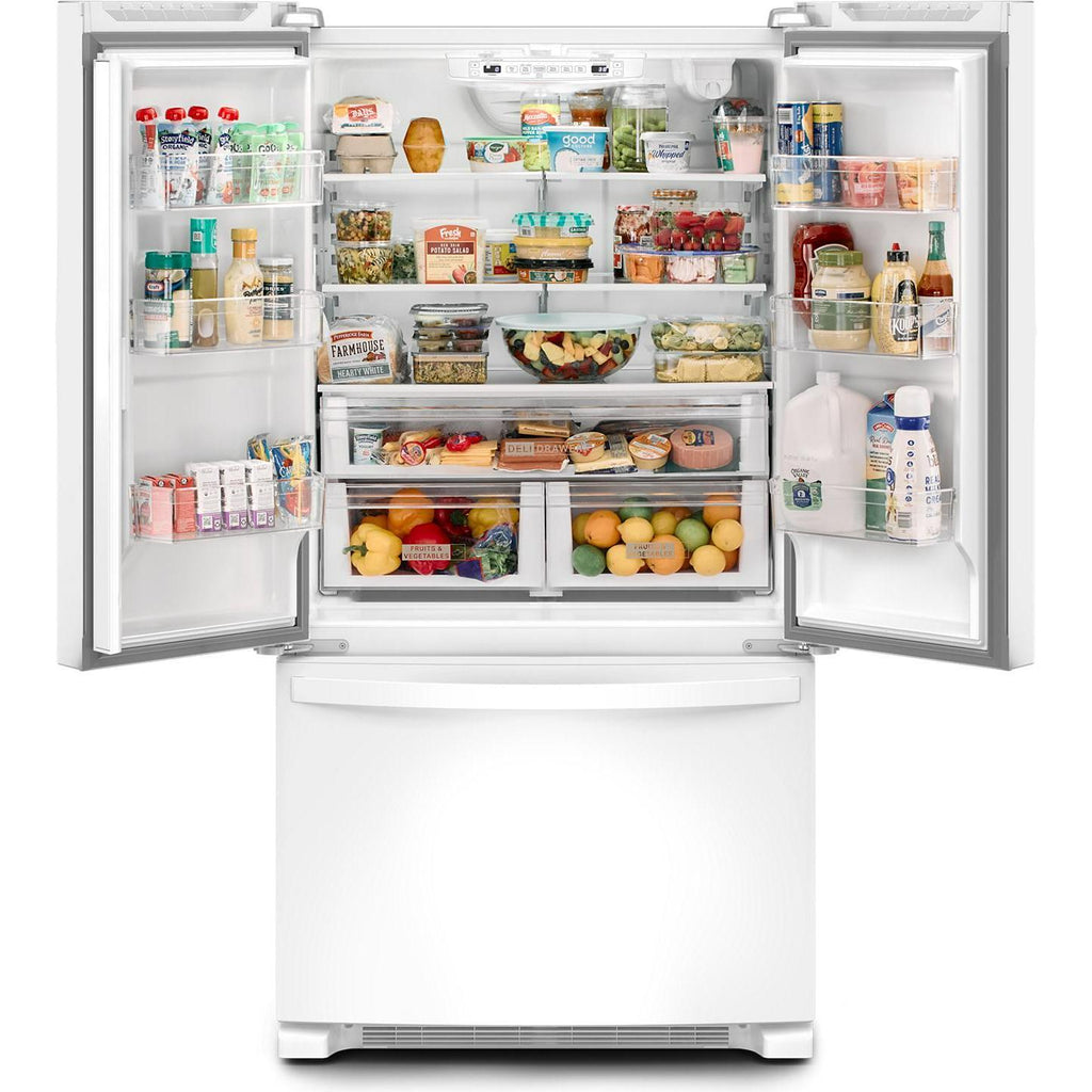  Whirlpool 36-inch French 3-Door Refrigerator WRFC2036RW IMAGE 3