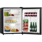  Frigidaire 18-inch, 2.5 cu. ft. Compact Refrigerator FFPH25M4LB IMAGE 3