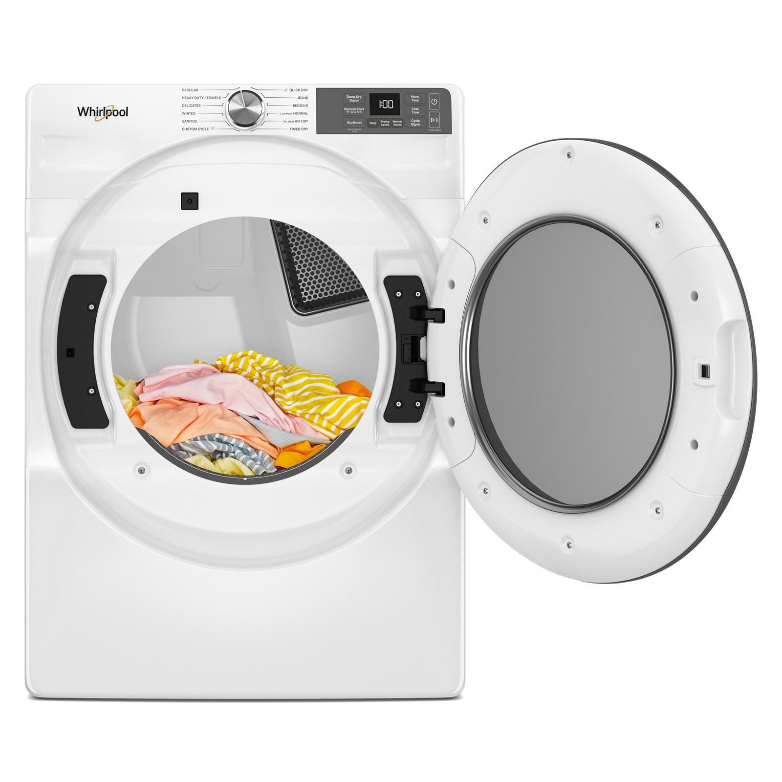  Whirlpool 7.4 cu. ft. Electric Dryer with Wrinkle Shield™ Option YWED5720RW IMAGE 3