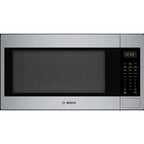 Bosch 24-inch, 2.1 cu. ft. Built-in Microwave Oven HMB30155UC IMAGE 1