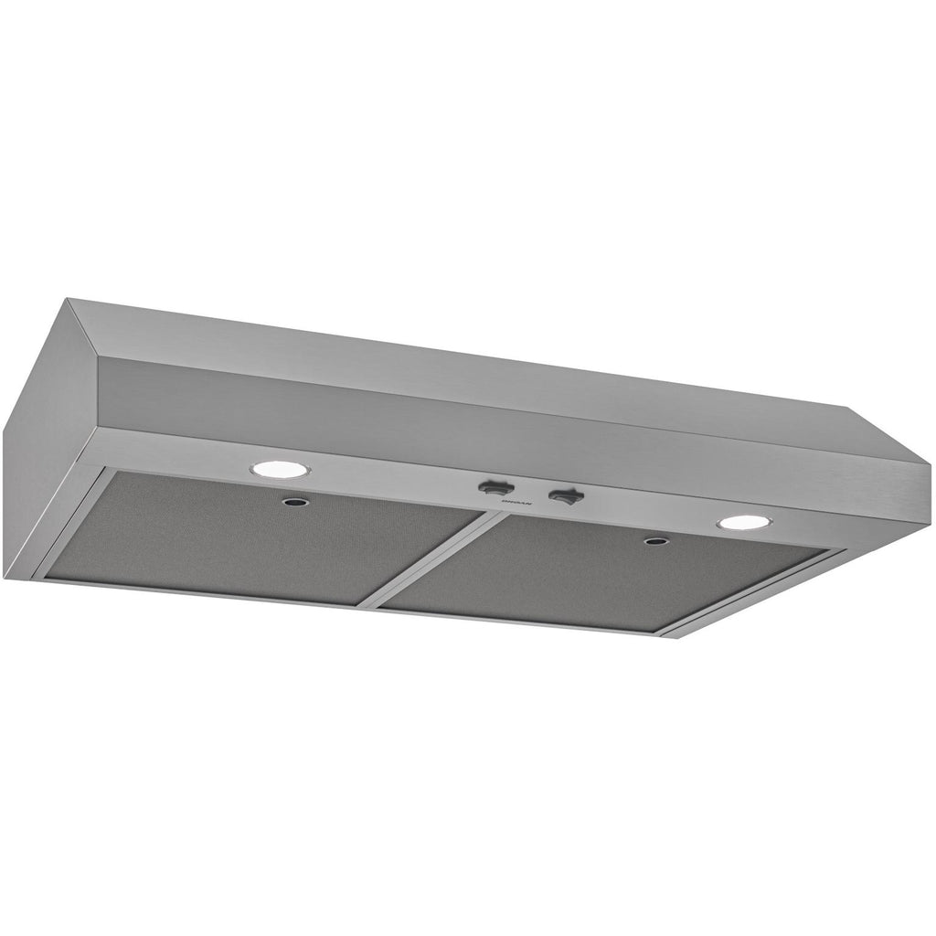  Broan 30-inch GLA1 Series Under Cabinet Range Hood GLA1303SS IMAGE 3