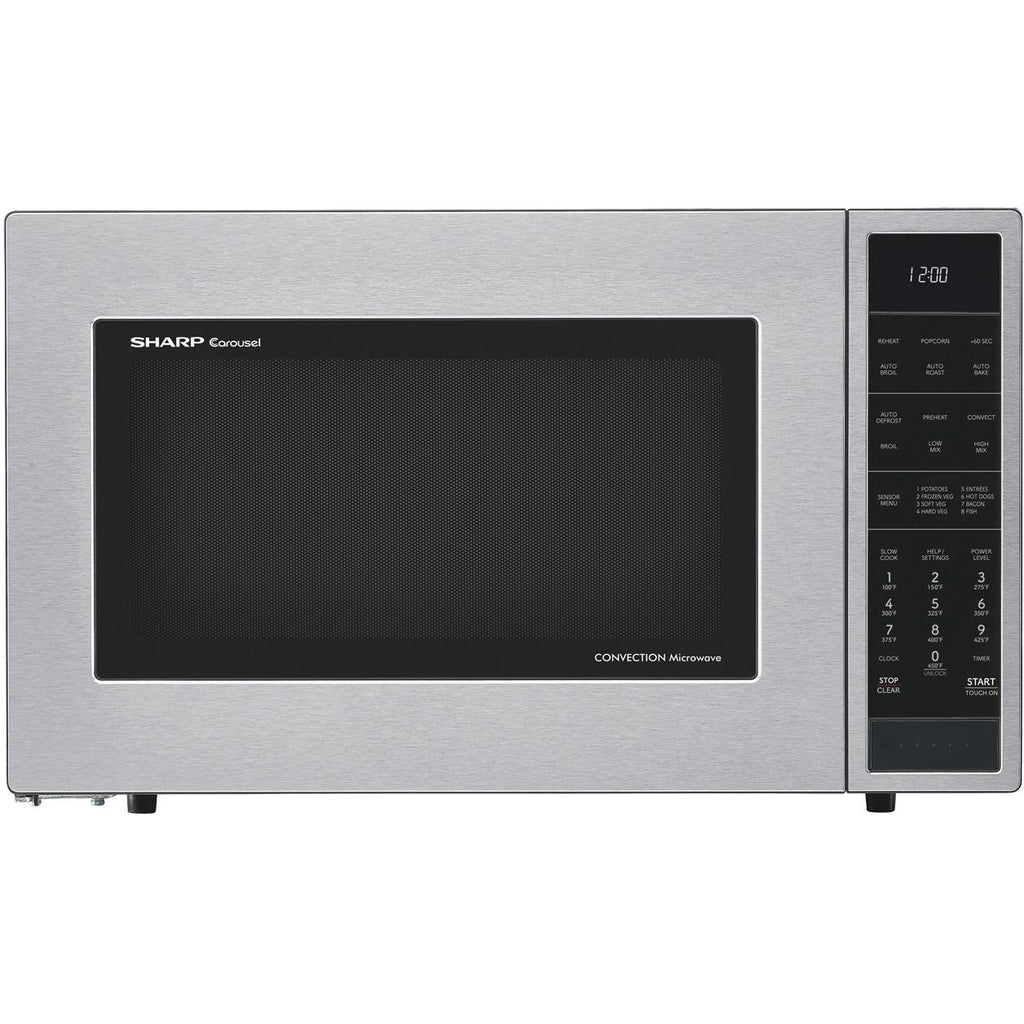  Sharp 24.7-inch, 1.5 cu. ft. Countertop Microwave Oven SMC1585KS IMAGE 1