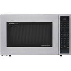  Sharp 24.7-inch, 1.5 cu. ft. Countertop Microwave Oven SMC1585KS IMAGE 1
