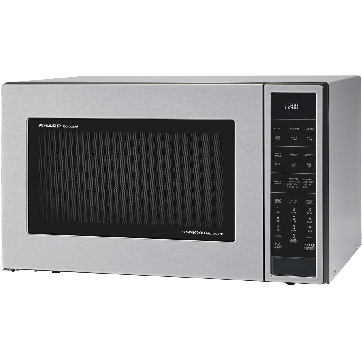  Sharp 24.7-inch, 1.5 cu. ft. Countertop Microwave Oven SMC1585KS IMAGE 3