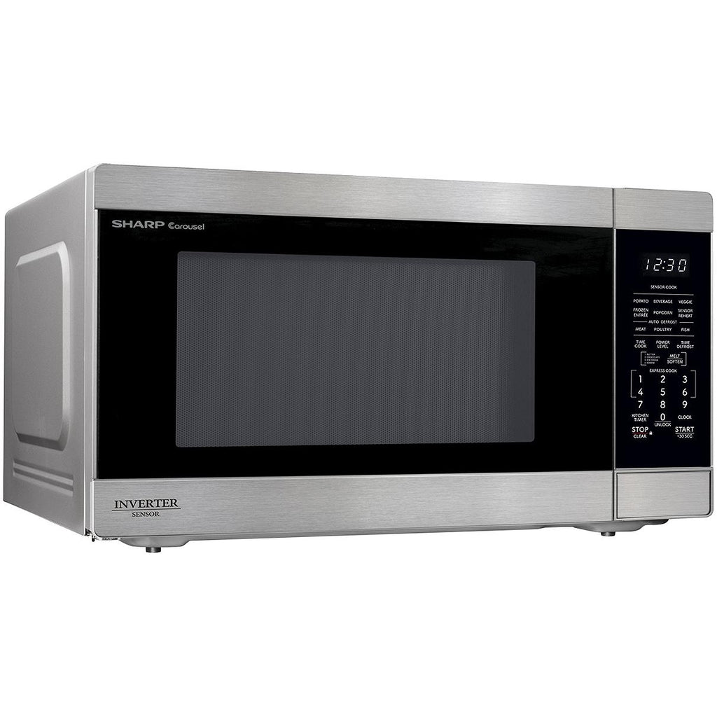  Sharp 24.4-inch, 2.2 cu. ft. Countertop Microwave Oven SMC2264KSC IMAGE 4