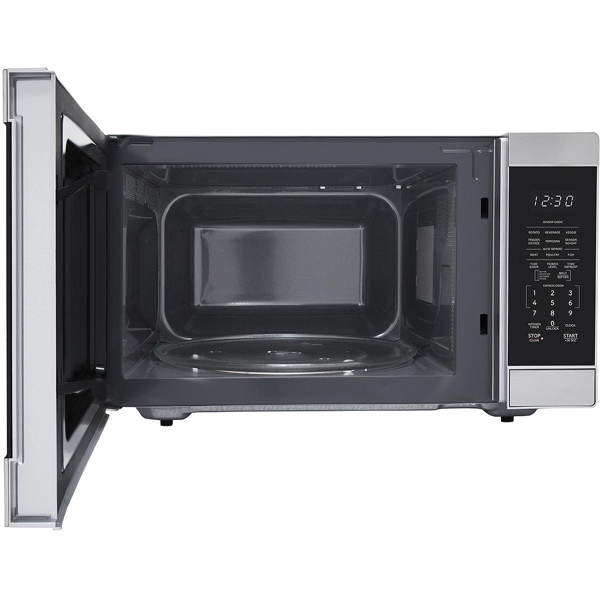  Sharp 21.8-inch, 1.6 cu. ft. Countertop Microwave Oven SMC1664KSC IMAGE 2