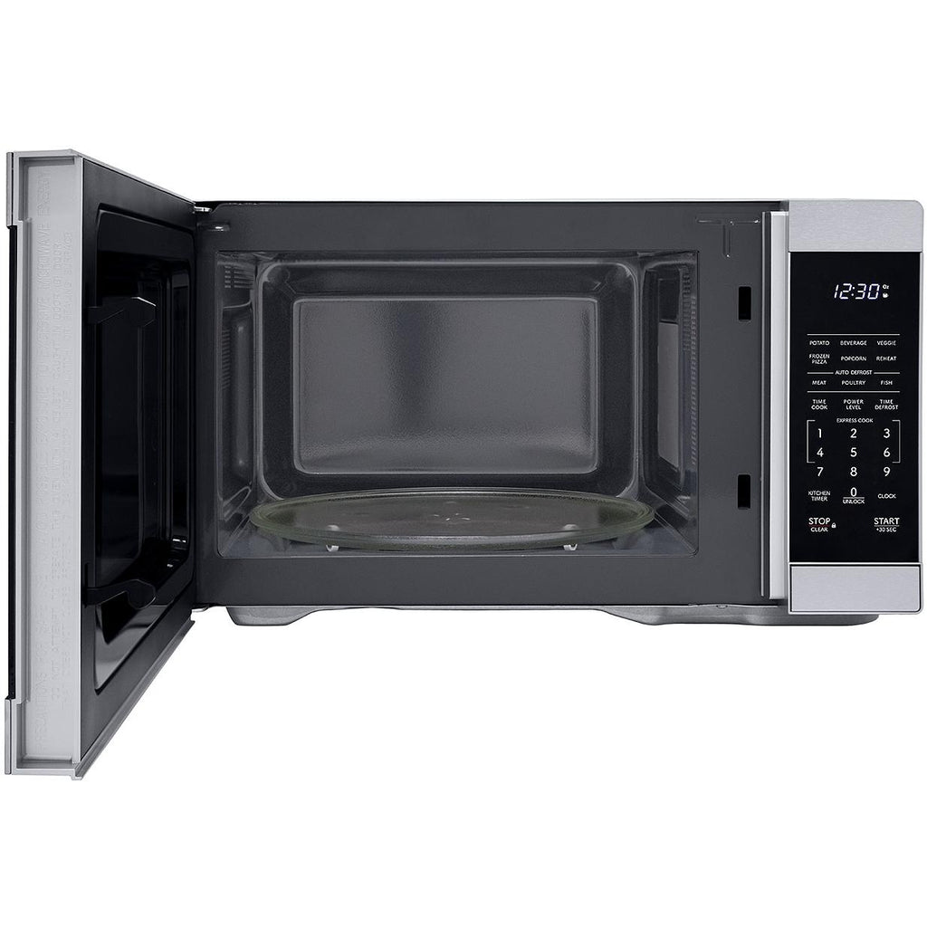  Sharp 20.6-inch, 1.1 cu. ft. Countertop Microwave Oven SMC1162KSC IMAGE 2