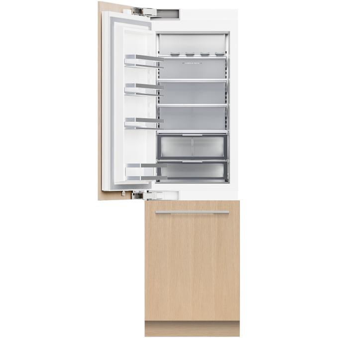  Fisher & Paykel 24-inch, 12.1 cu. ft. Built-in Bottom Freezer Refrigerator with ActiveSmart™ Foodcare RS2484WLUE1 IMAGE 2