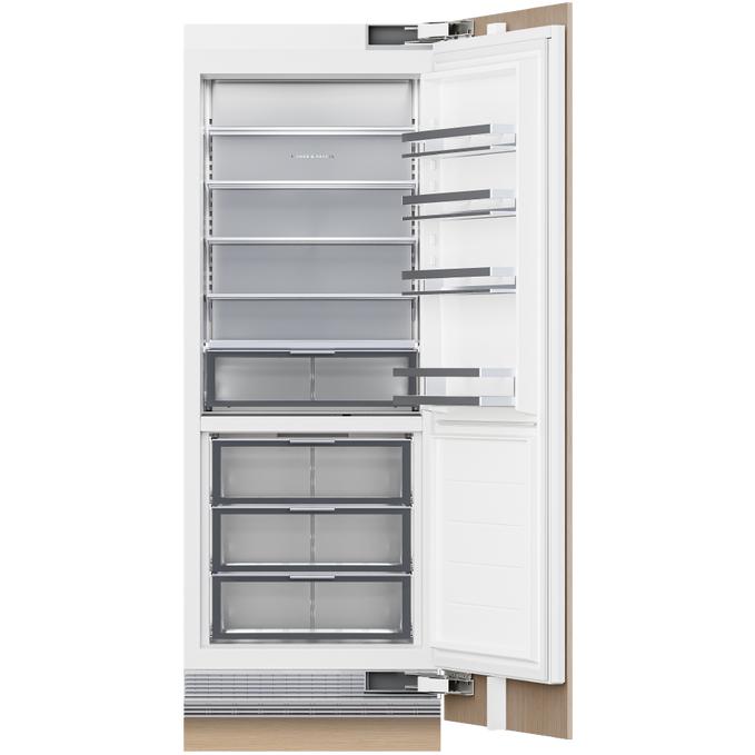  Fisher & Paykel 30-inch, 16.3 cu. ft. Built-in All Refrigerator with ActiveSmart™ Foodcare RS3084SRHE1 IMAGE 2