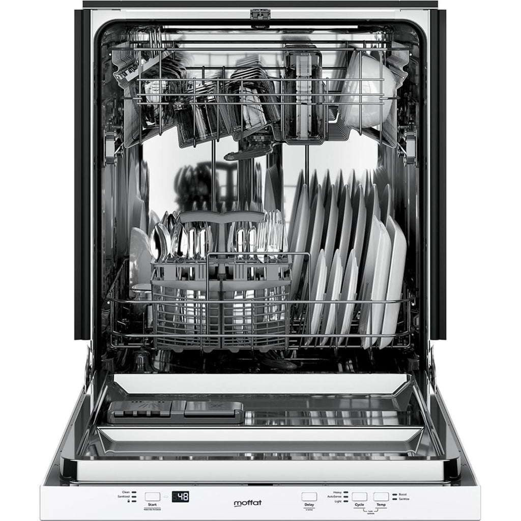  Moffat 24-inch Built-in Dishwasher with Sanitize MBT425SGVWW IMAGE 2