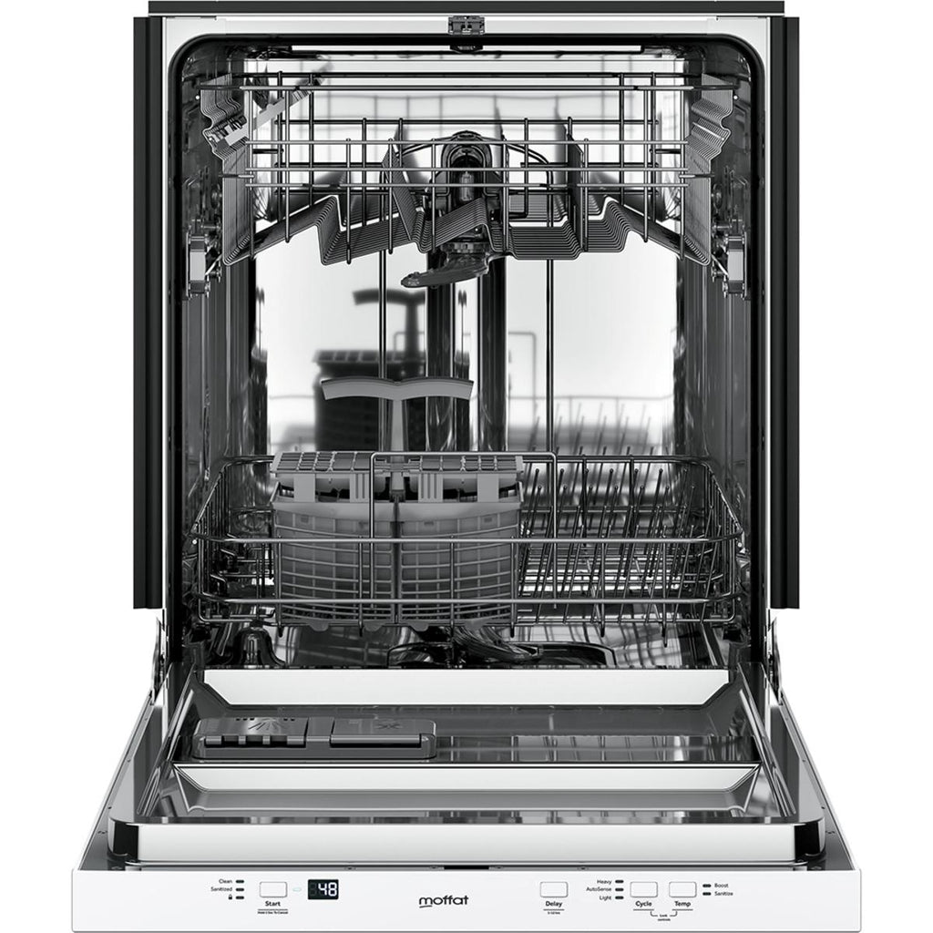  Moffat 24-inch Built-in Dishwasher with Sanitize MBT425SGVWW IMAGE 3