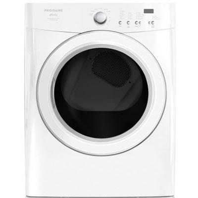  Frigidaire 7 cu. ft. Electric Dryer FAQE7021LW IMAGE 1