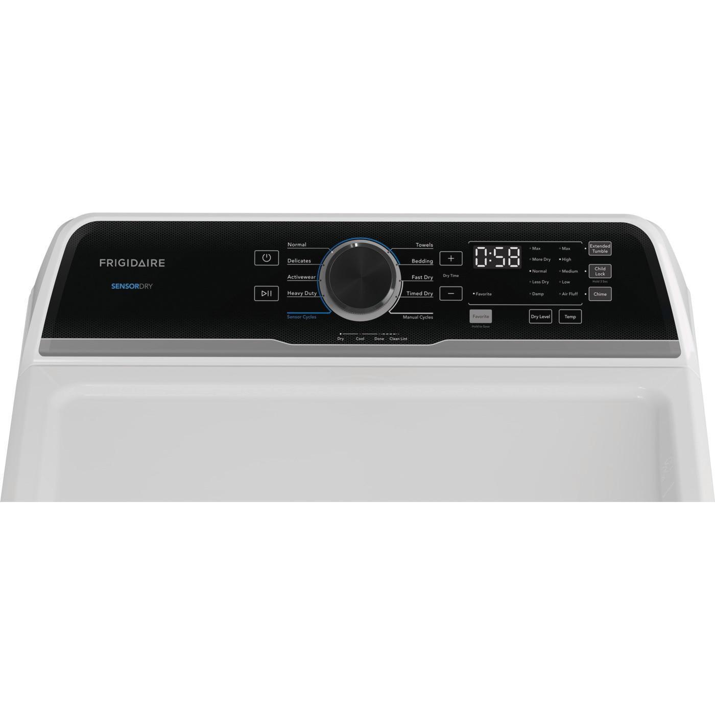  Frigidaire 7.0 cu. ft. Gas Dryer FLVG7523BW IMAGE 4